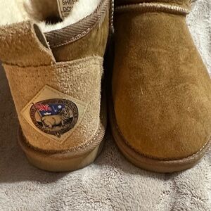 Cozy Tan Sheepskin Boots
